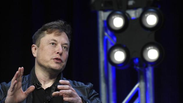 During a Neuralink presentation in July 2019, Musk said the company was aiming to receive regulatory approval to implant its device in human trials by the end of this year. (AP file photo) During a Neuralink presentation in July 2019, Musk said the company was aiming to receive regulatory approval to implant its device in human trials by the end of this year. (AP file photo)