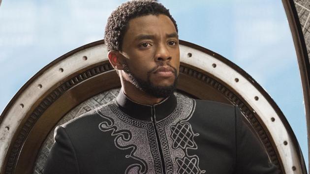 Chadwick Boseman as Black Panther. The actor has died at the age of 43.