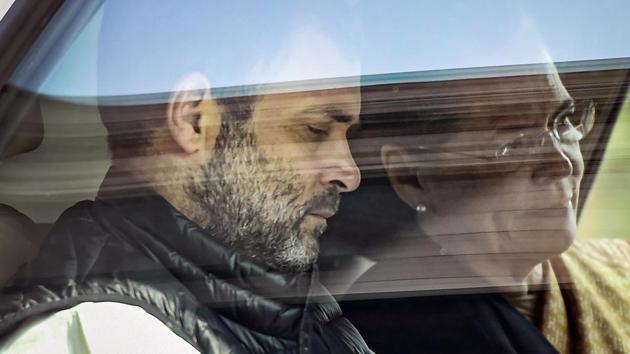 Congress leader Rahul Gandhi(PTI)