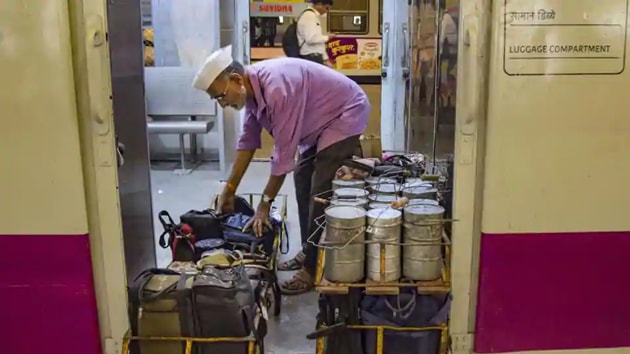The dabbawala service, which started 125 years ago, has an annual estimated turnover of around ₹45 crore. (PTI file photo) The dabbawala service, which started 125 years ago, has an annual estimated turnover of around ₹45 crore. (PTI file photo)