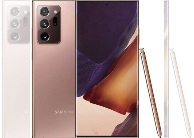 (The Samsung Note 20 Ultra has a luxurious feel and finish)