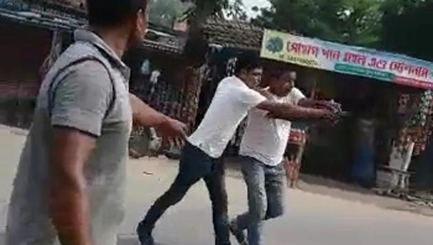 The leader, identified as Asadul Sheikh is a municipal ward-level president of the TMC in the district’s Domkal town. Two people were allegedly injured in the firing but local police refused to comment on the issue till Sunday night. (SOURCED.) The leader, identified as Asadul Sheikh is a municipal ward-level president of the TMC in the district’s Domkal town. Two people were allegedly injured in the firing but local police refused to comment on the issue till Sunday night. (SOURCED.)
