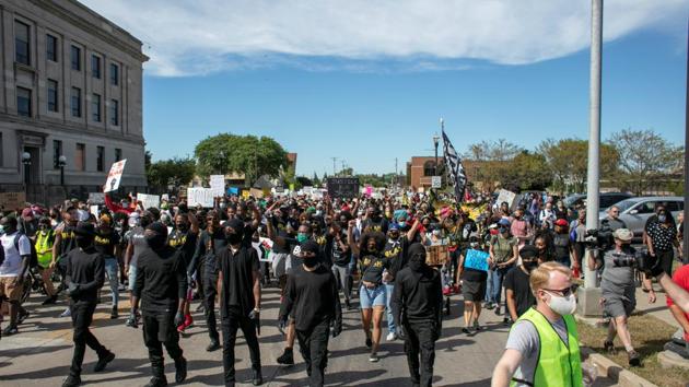 Protesters have taken to the streets in major cities nationwide this summer over the deaths of black people at the hands of police, including George Floyd in Minneapolis in May. (Reuters Photo)