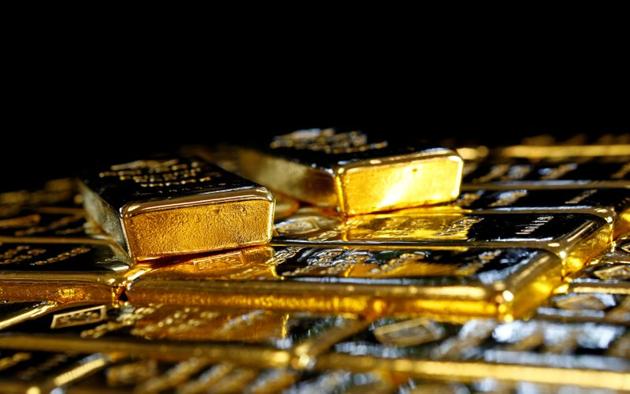 Gold bars are seen in this file photo. The Sovereign Gold Bond (SGB) scheme 2020-21 Series VI will be open for subscription from August 31 and close on September 4. (Reuters Photo) Gold bars are seen in this file photo. The Sovereign Gold Bond (SGB) scheme 2020-21 Series VI will be open for subscription from August 31 and close on September 4. (Reuters Photo)