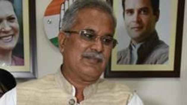 Chhattisgarh Chief Minister Bhupesh Baghel also demanded that the Central Government should provide Rs 2,828 crore to Chhattisgarh as GST compensation amount for the year 2020-21.(HT File Photo)
