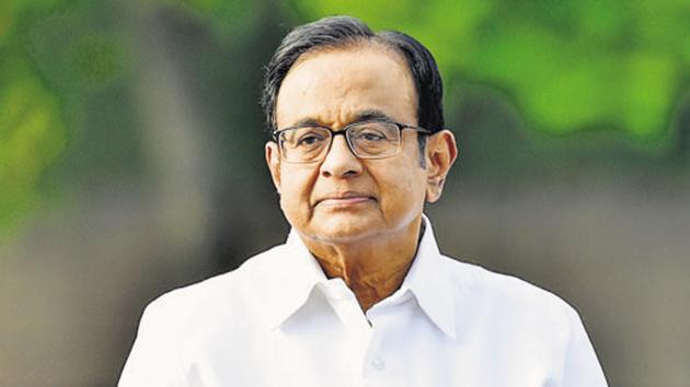 Former finance minister P Chidambaram said the Congress and other opposition parties had warned and urged the government to take preventive and pre-emptive measures to revive the economy.(HT PHOTO.)