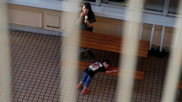 People visit Toshimaen amusement park, which will close 94 years after it first opened with part of the site to be turned into a new Harry Potter theme park in 2023. (REUTERS/Issei Kato)
