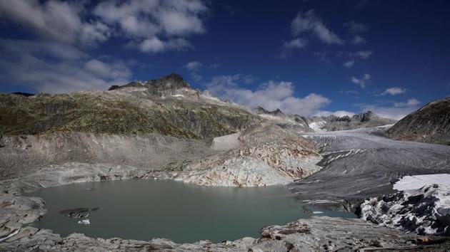 Between 1994 and 2017, the world’s glaciers, especially in high-mountain regions, shed about 6.5 trillion tonnes in mass, according to earlier research. (Reuters file photo. Representative image) Between 1994 and 2017, the world’s glaciers, especially in high-mountain regions, shed about 6.5 trillion tonnes in mass, according to earlier research. (Reuters file photo. Representative image)