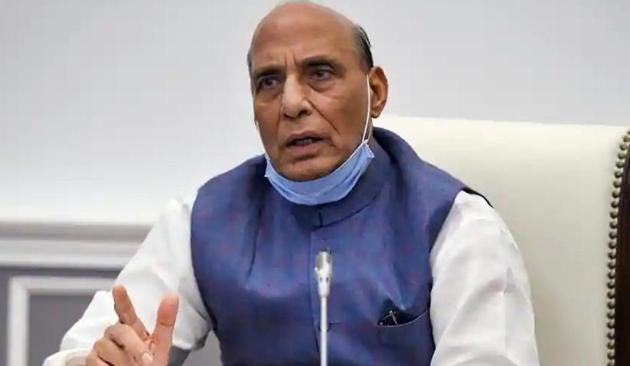 Defence minister Rajnath Singh(PTI file photo)