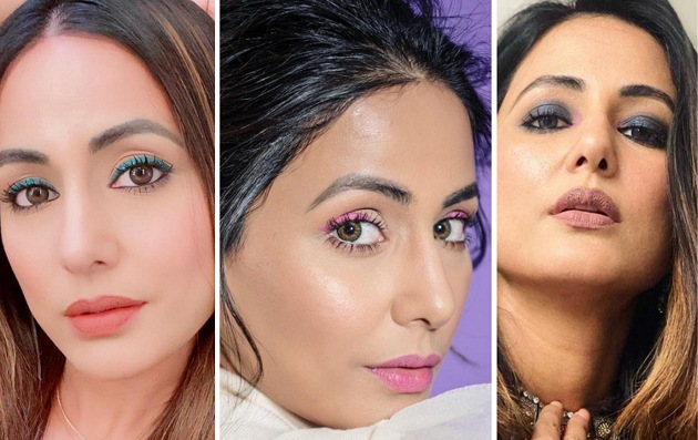 Hina Khan’s eye make-up is perfect for flaunting your eyes, the only part of your masked face that can be seen, in times of coronavirus.(Instagram)