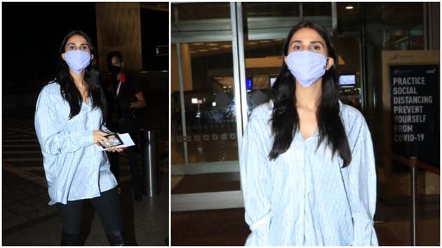 Vaani Kapoor has left for Scotland. (Varinder Chawla) Vaani Kapoor has left for Scotland. (Varinder Chawla)