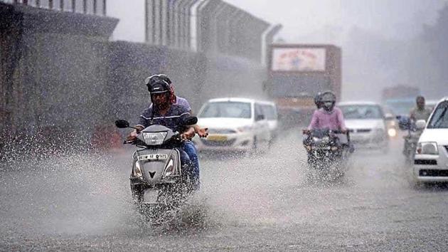 Monsoon rain over the country since June 1 is 9% excess. (Photo: Arun Sharma/HT)