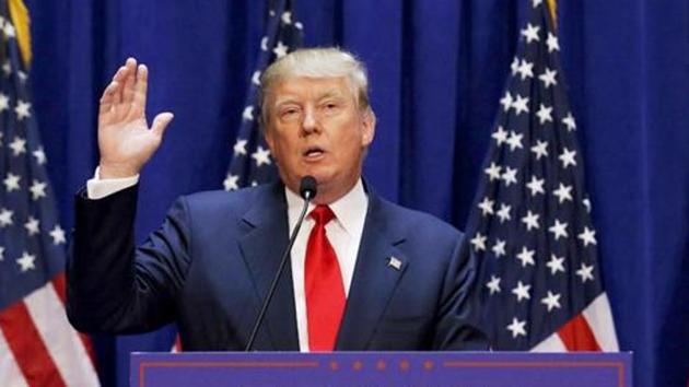 US President Donald Trump has shaped his re-election plank around law-and-order, and has tried to tie the violence accompanying anti-racism protests to Democrats and their presidential nominee Joe Biden.(REUTERS PHOTO.) US President Donald Trump has shaped his re-election plank around law-and-order, and has tried to tie the violence accompanying anti-racism protests to Democrats and their presidential nominee Joe Biden.(REUTERS PHOTO.)