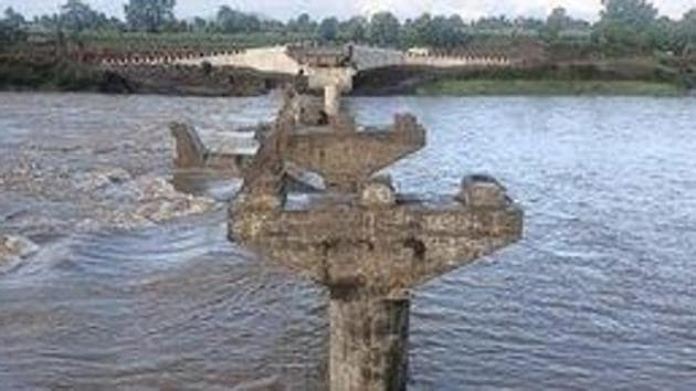 The action came based on an inspection of the new bridge conducted by a team, including technical examiner RK Yadav and MPRRDA, Jabalpur, chief general manager BS Bundela on Tuesday, as per officials. (Photo Sourced) The action came based on an inspection of the new bridge conducted by a team, including technical examiner RK Yadav and MPRRDA, Jabalpur, chief general manager BS Bundela on Tuesday, as per officials. (Photo Sourced)
