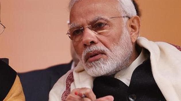 The tweets have been taken down. The page @narendramodi_in is followed by 2.5 million users and is a platform for disseminating news about the PM’s activities, his statements and addresses. (Raj K Raj/HT PHOTO) The tweets have been taken down. The page @narendramodi_in is followed by 2.5 million users and is a platform for disseminating news about the PM’s activities, his statements and addresses. (Raj K Raj/HT PHOTO)