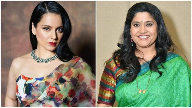 Kangana Ranaut and Renuka Shahane are engaged in a war of tweets.