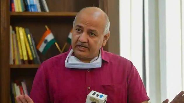 Deputy chief minister Manish Sisodia(Amal KS / HT Photo)