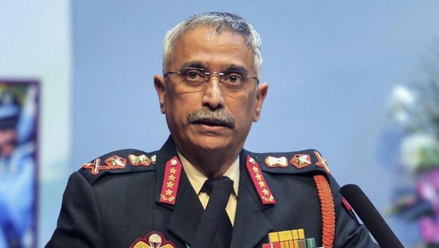 Army Chief General Manoj Mukund Naravane.(PTI) Army Chief General Manoj Mukund Naravane.(PTI)