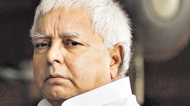 Rashtriya Janata Dal chief Lalu Prasad Yadav. (HT Photo) Rashtriya Janata Dal chief Lalu Prasad Yadav. (HT Photo)