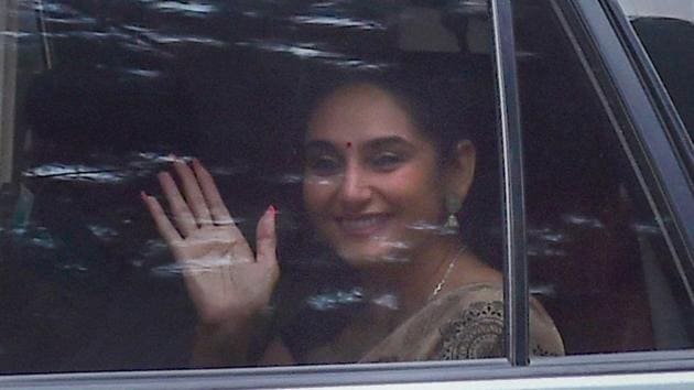 Actor Ragini Dwivedi was arrested on Friday(PTI) Actor Ragini Dwivedi was arrested on Friday(PTI)