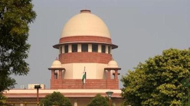 A three-judge bench of the Supreme Court will hear the review petition.(HT PHOTO) A three-judge bench of the Supreme Court will hear the review petition.(HT PHOTO)