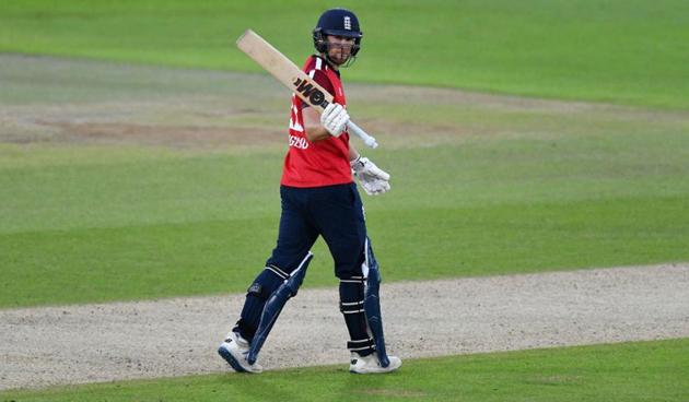 Dawad Malan kept the scoreboard ticking and emerged as England’s top-scorer with 66. (ICC)