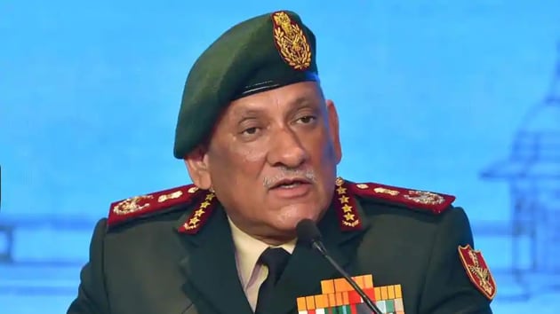 Gen Rawat said that the armed forces will have to work through the budgetary constraints by finding the best solutions through new acquisitions and optimisation considering the macro-economic parameters.(PTI photo)