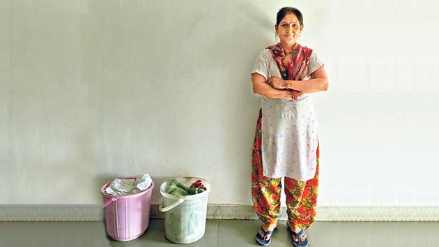 Kamni has been working as a housekeeper in Haus Khas for almost 20 years.(Mayank Austen Soofi)