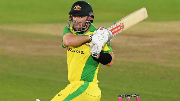 Australia captain Aaron Finch pulls a ball. (Getty Images) Australia captain Aaron Finch pulls a ball. (Getty Images)
