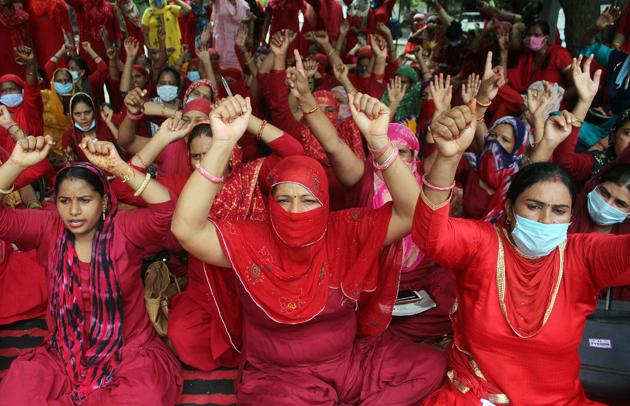 There are about a million Asha workers who have been crucial in the efforts to decentralise health care and strengthen the primary health system(ANI)