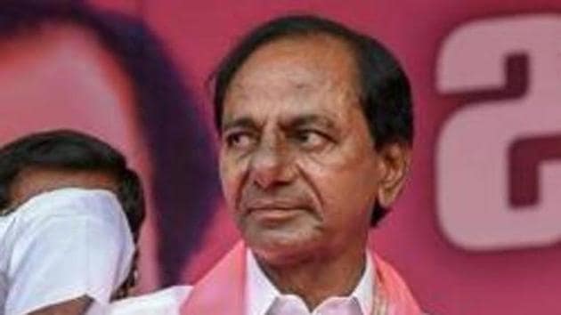 File photo: Telangana chief minister K Chandrasekhar Rao.(PTI)