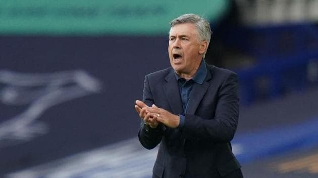 Everton manager Carlo Ancelotti(REUTERS)