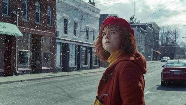 I’m Thinking of Ending Things movie review: Jessie Buckley as Young Woman in a still from Charlie Kaufman’s new film.(Mary Cybulski/NETFLIX)