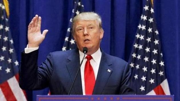 File photo: US President Donald Trump.(Reuters) File photo: US President Donald Trump.(Reuters)
