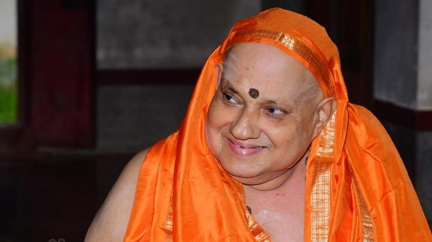 Bharati is recognised as the petitioner in a landmark judgment given by Supreme Court on the celebrated doctrine of basic structure of the Constitution.(Photo: VPSecretariat/ Twitter) Bharati is recognised as the petitioner in a landmark judgment given by Supreme Court on the celebrated doctrine of basic structure of the Constitution.(Photo: VPSecretariat/ Twitter)