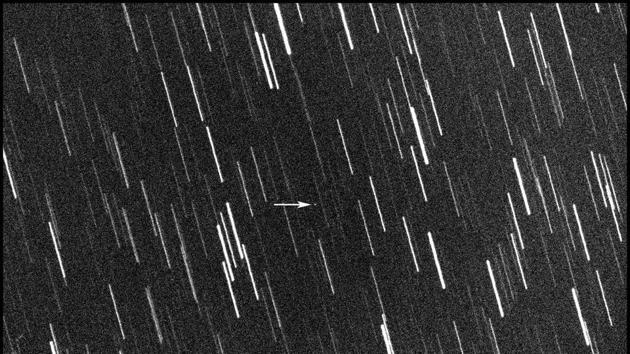 The diagram shows the position of the asteroid taken with ‘Elena’ which is a part of the Virtual Telescope Project.(virtualtelescope.eu)