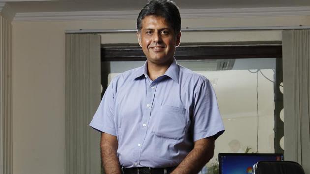 Congress MP Manish Tewari(Raj k Raj/ Hindustan Times) Congress MP Manish Tewari(Raj k Raj/ Hindustan Times)
