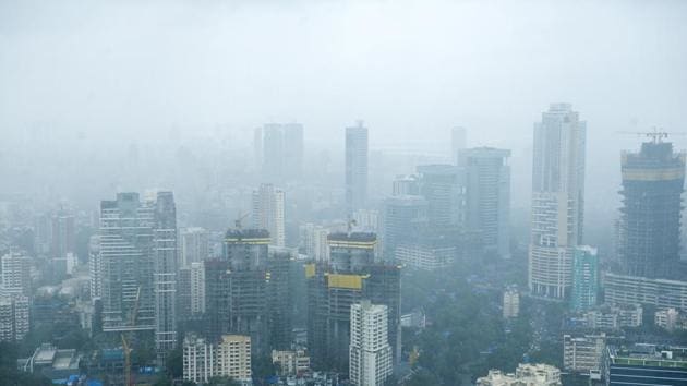 File photo: In this photo, Mumbai’s skyline is seen.(Aniruddha Chowdhury/Mint)