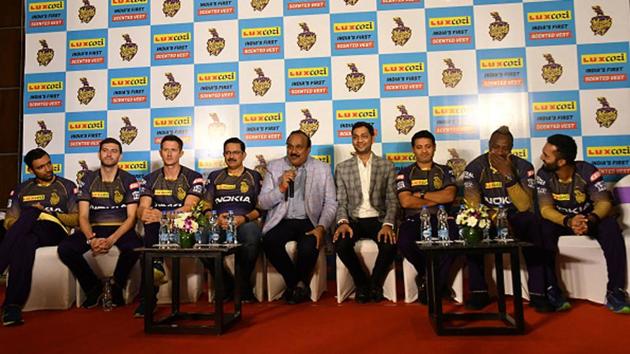 The Kolkata Knight Riders squad from last year.(Getty Images)