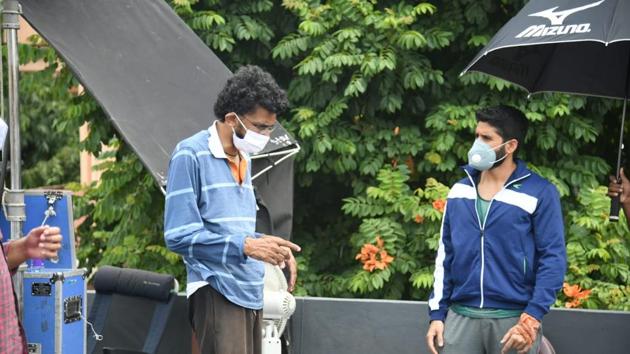 Naga Chaitanya shoots for Love Story.
