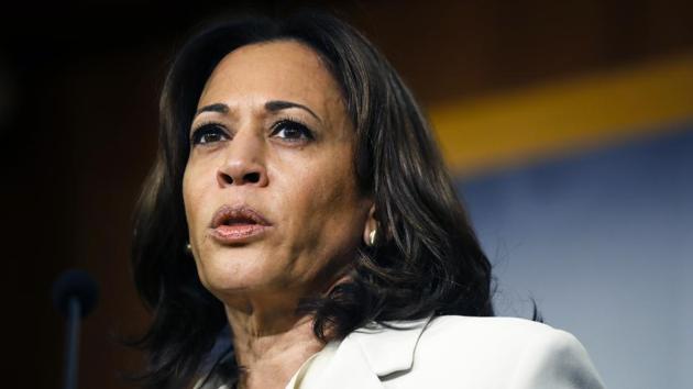 2020 US Vice Presidential candidate Kamala Harris (File)(AP)