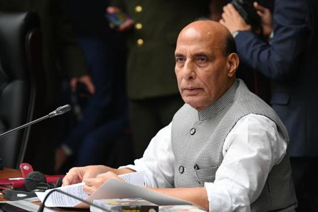 Defence minister Rajnath Singh is seen in this file photo. (AP Photo) Defence minister Rajnath Singh is seen in this file photo. (AP Photo)