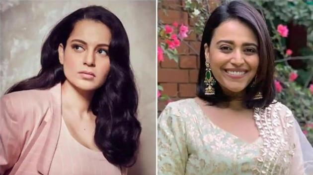 Swara Bhasker and Kangana Ranaut have been at loggerheads for some time.