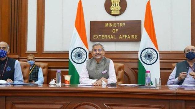 Participating in an online interaction on Monday night to mark the release of his book The India Way, Jaishankar pointed to the serious situation on the LAC and underscored the need for “very deep conversations between the two sides at a political level”. (Photo @DrSJaishankar)