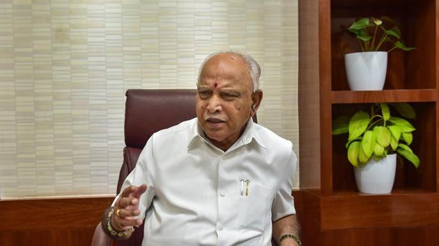 Karnataka chief minister BS Yediyurappa said the state had Rs 200 crore to help people despite the tight financial position attributed to the Covid pandemic(PTI)