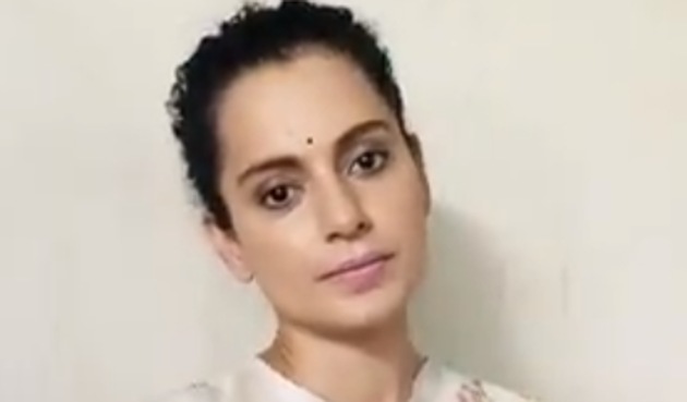 Kangana Ranaut in a screengrab from the video.