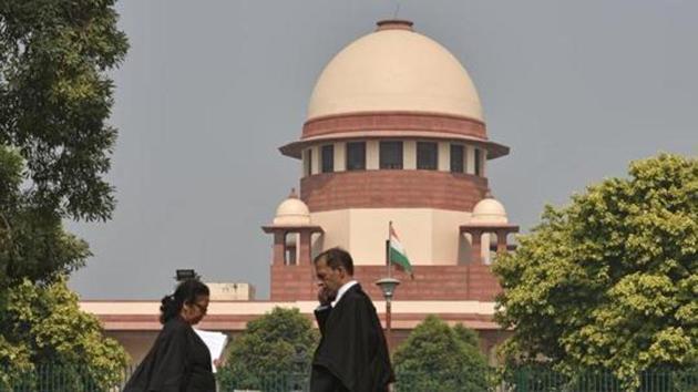 A view of the Supreme Court of India (Sanchit Khanna/HT PHOTO)