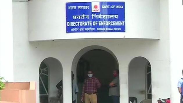 Kerala CPI (M) secretary Kodiyeri Balakrishnan’s son Bineesh Kodiyeri was questioned for more than 11 hours in connection with the gold smuggling and Bengaluru drug haul cases. (ANI PHOTO.) Kerala CPI (M) secretary Kodiyeri Balakrishnan’s son Bineesh Kodiyeri was questioned for more than 11 hours in connection with the gold smuggling and Bengaluru drug haul cases. (ANI PHOTO.)
