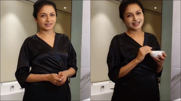 Bhagyashree spills the beans on her ‘pampering skin routine’ (Instagram/bhagyashree.online) Bhagyashree spills the beans on her ‘pampering skin routine’ (Instagram/bhagyashree.online)