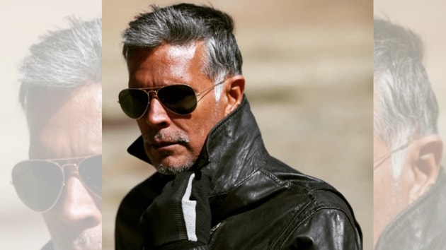 Milind Soman’s classy look in black leather jacket will leave you